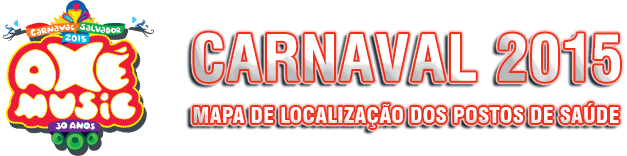 CARNAVAL 2015 - MAPA DE ACOMPANHAMENTO DA SAÚDE
